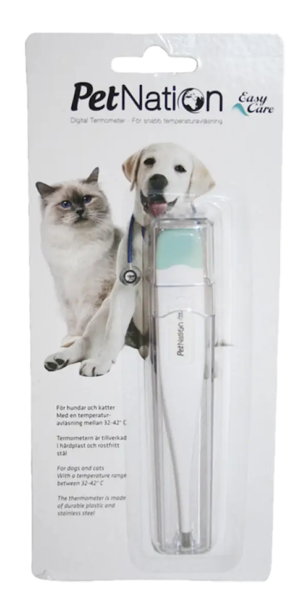 Febertermometer for kjæledyr