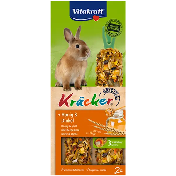 Kräcker Kanin Honung 2x2-pack
