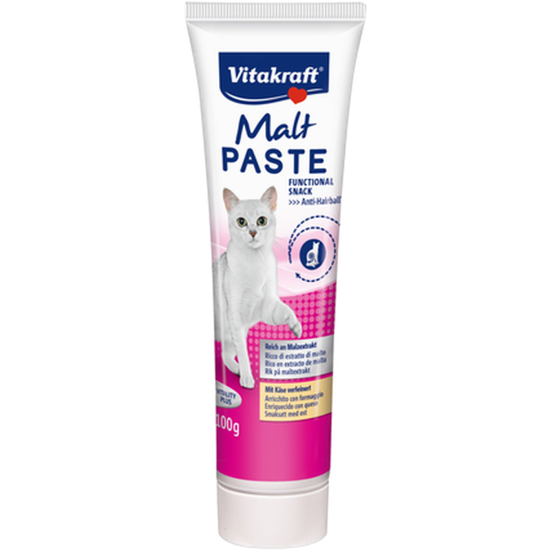 Vitakraft - Mallastahna Juuston maku 100g - Kissat - Kissan hoito ja ravintolisät - Ravintolisät ja vitamiinit