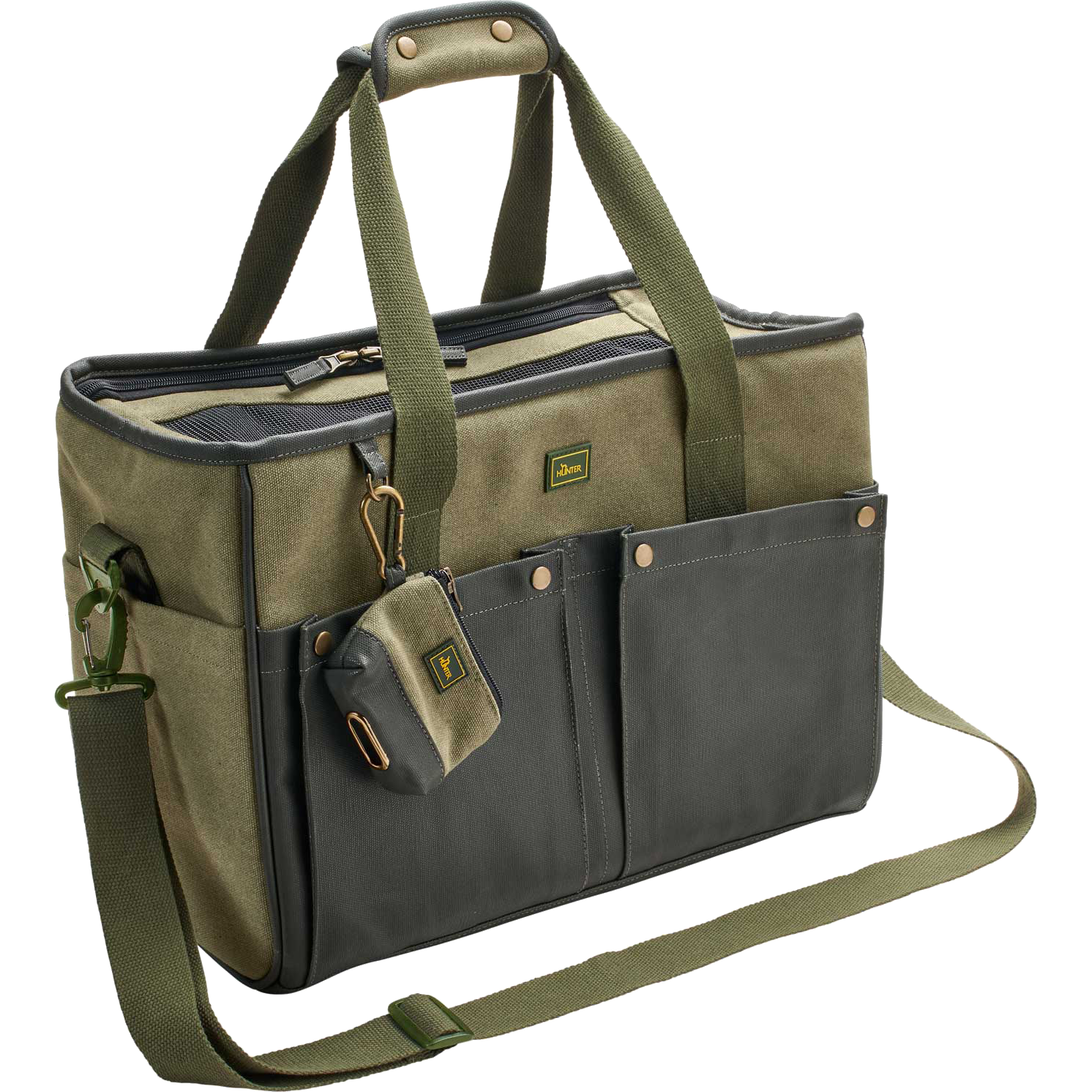 Hunter - Dog & Cat Carry Bag Madison Khaki 40x20x30cm - Hund - Hundburar - ZOO.se