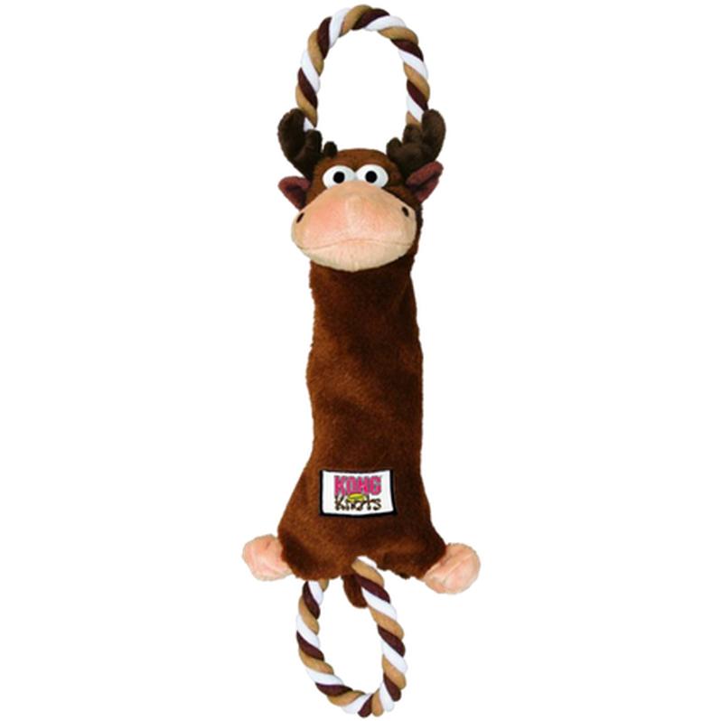 Kong - Tugger Knots Moose Dog Toy Medium/Large 47cm - Hund - Hundleksaker & Spel - ZOO.se