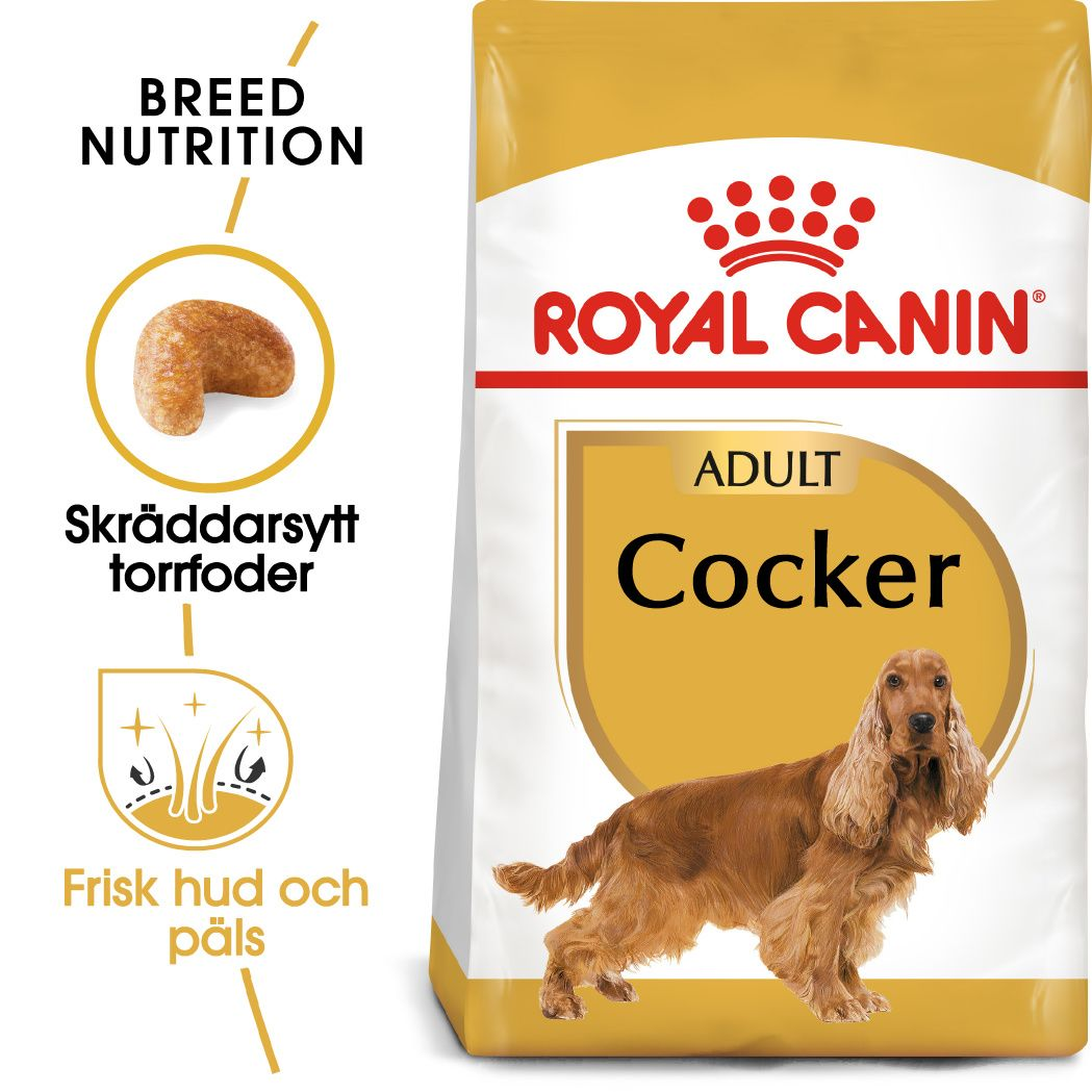 Cocker Adult Torrfoder för hund 3 kg