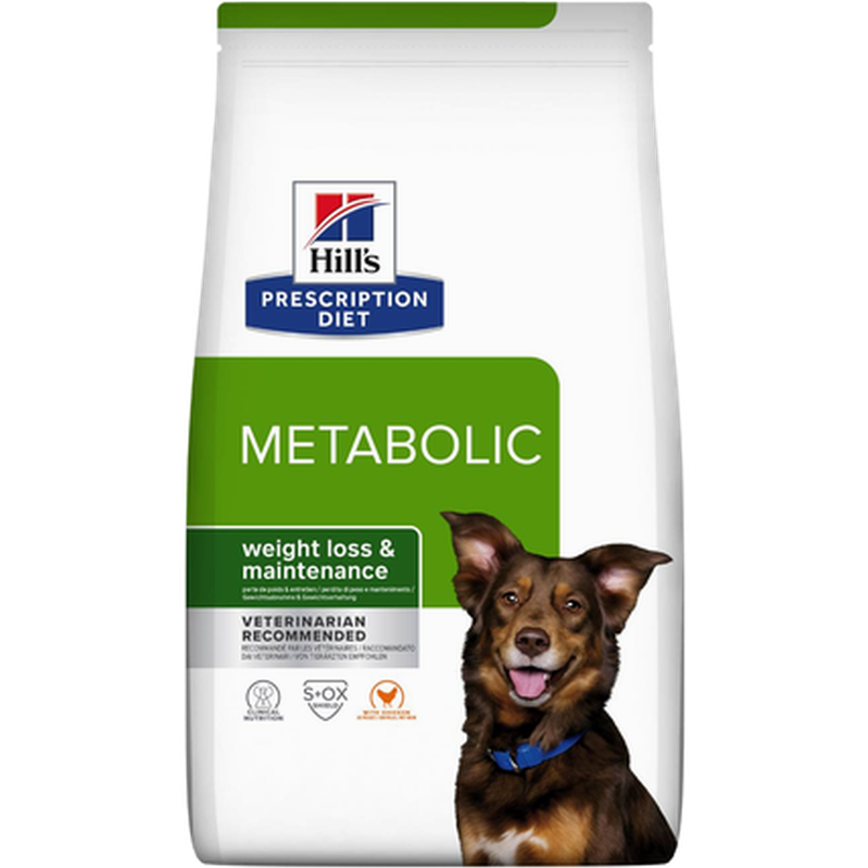 Metabolic Weight Chicken - Dry Dog Food 1,5 kg - Hund - Hundmat & hundfoder - Veterinärfoder för hund, Veterinär - Veterinärfoder För Hundar - Hill's Prescription Diet Dog - ZOO.se