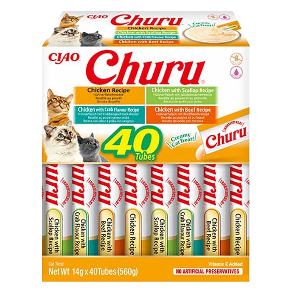 Churu Chicken Varieties 14 g x 40-pack