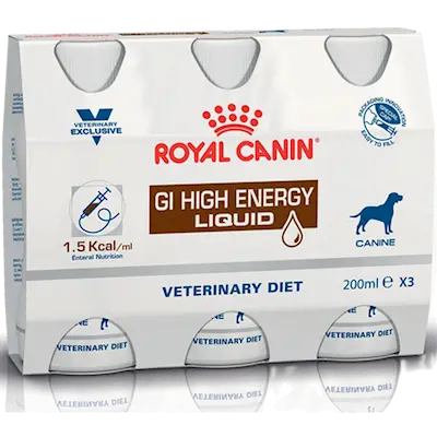 Gastro Intestinal High Energy Liquid flytande näring för hund