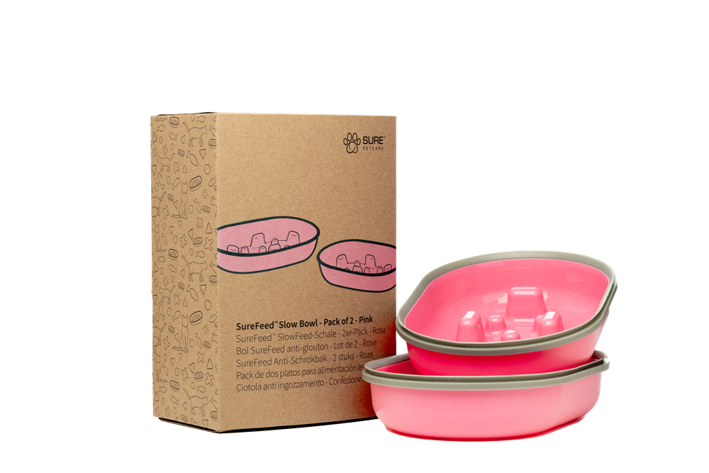 Slow Bowl  Rosa 2pack