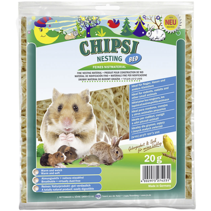 Chipsi Nesting Bed Bomaterial Beige 20 g