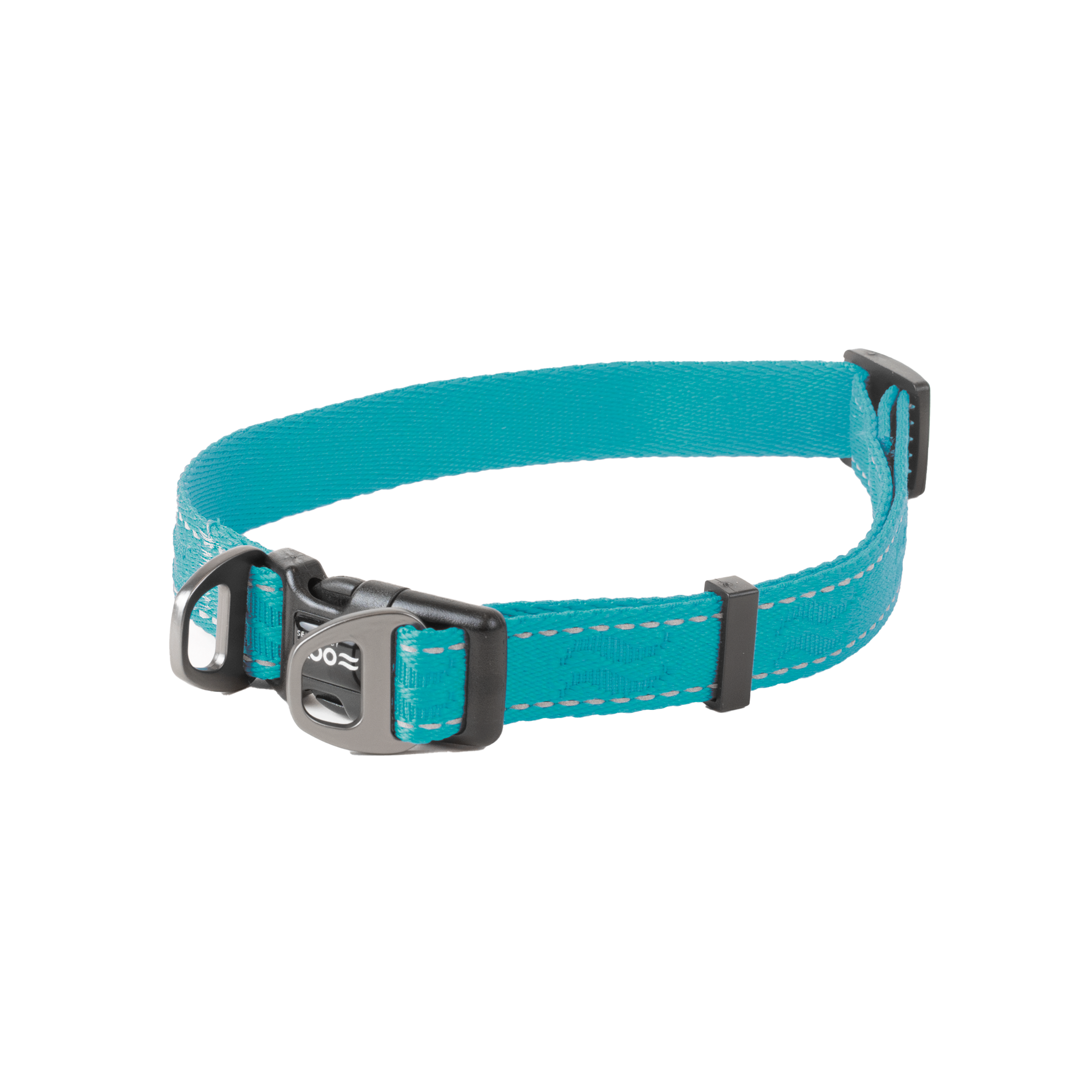 Hundhalsband Rufus ställbart, 20mmx36-60cm, Turkos