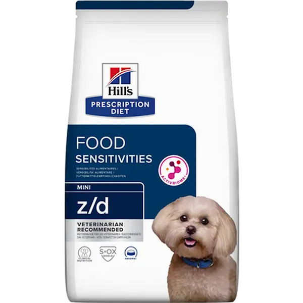 z/d Food Sensitivities Skin Care Mini Original - Dry Dog Food