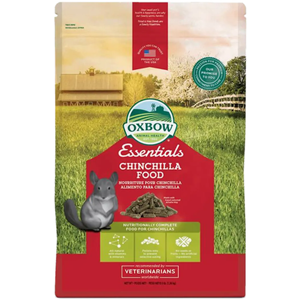 Oxbow Chinchilla Deluxe Food Red 1,36 kg