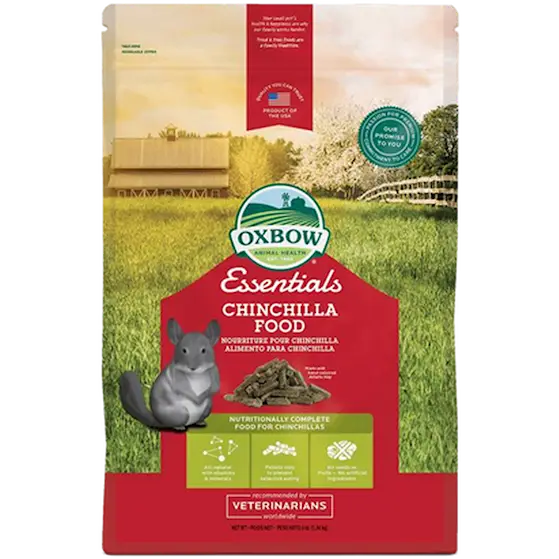 Oxbow Chinchilla Deluxe Food Red 1,36 kg