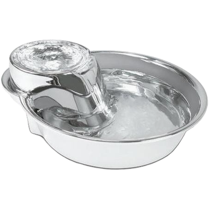 Pioneer Pet - Big Max Rostfri 3,8L Silver - Drinking Fountain - Katt - Matplats & Vattenfontäner för katt - ZOO.se