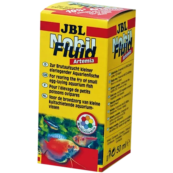 NobilFluid Artemia Diet for Fry & Egg-Laying Fish Yellow 50 ml