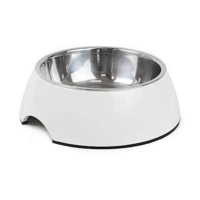 Food bowl Solid Off White M
