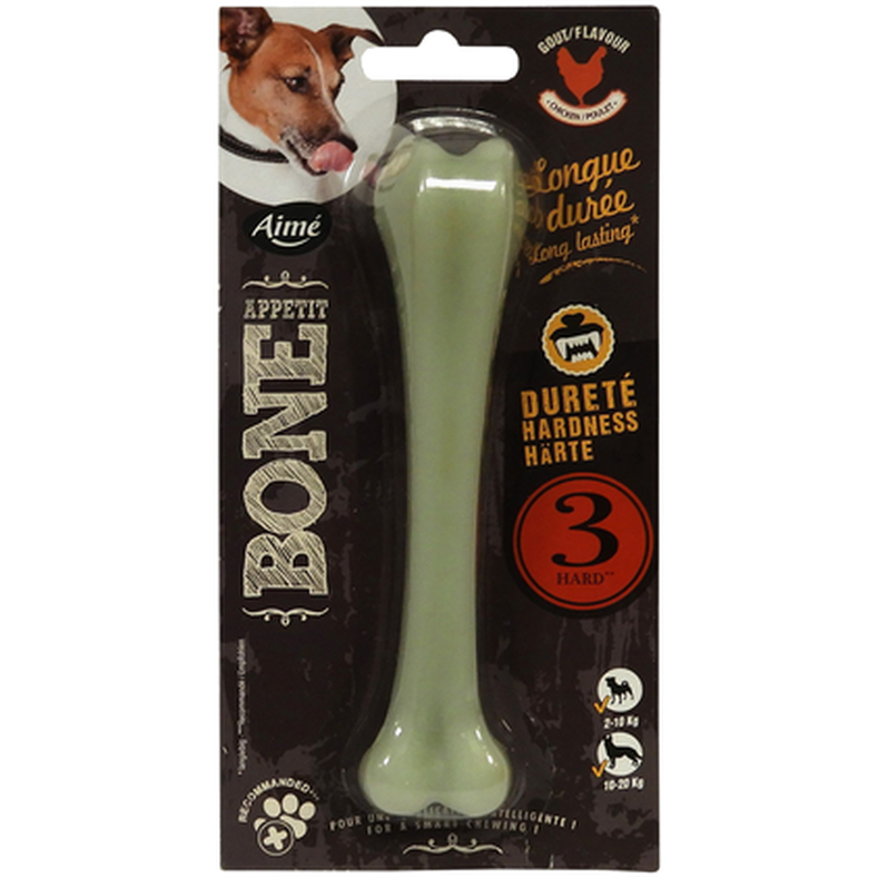 Bone Appetit - Hard Bone Chicken Nylon 15 cm - Hund - Hundleksaker & Spel - Kampleksaker - ZOO.se