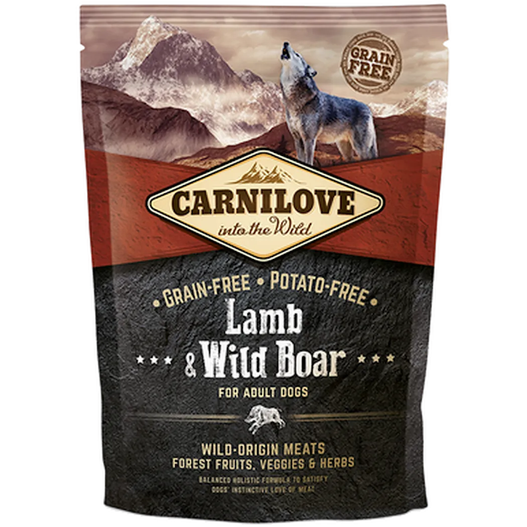 Carnilove Dog Dry Adult Lamb & Wild Boar