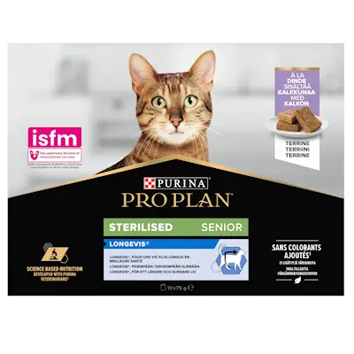 Cat Nutrisavour Sterilized 7+ Turkey