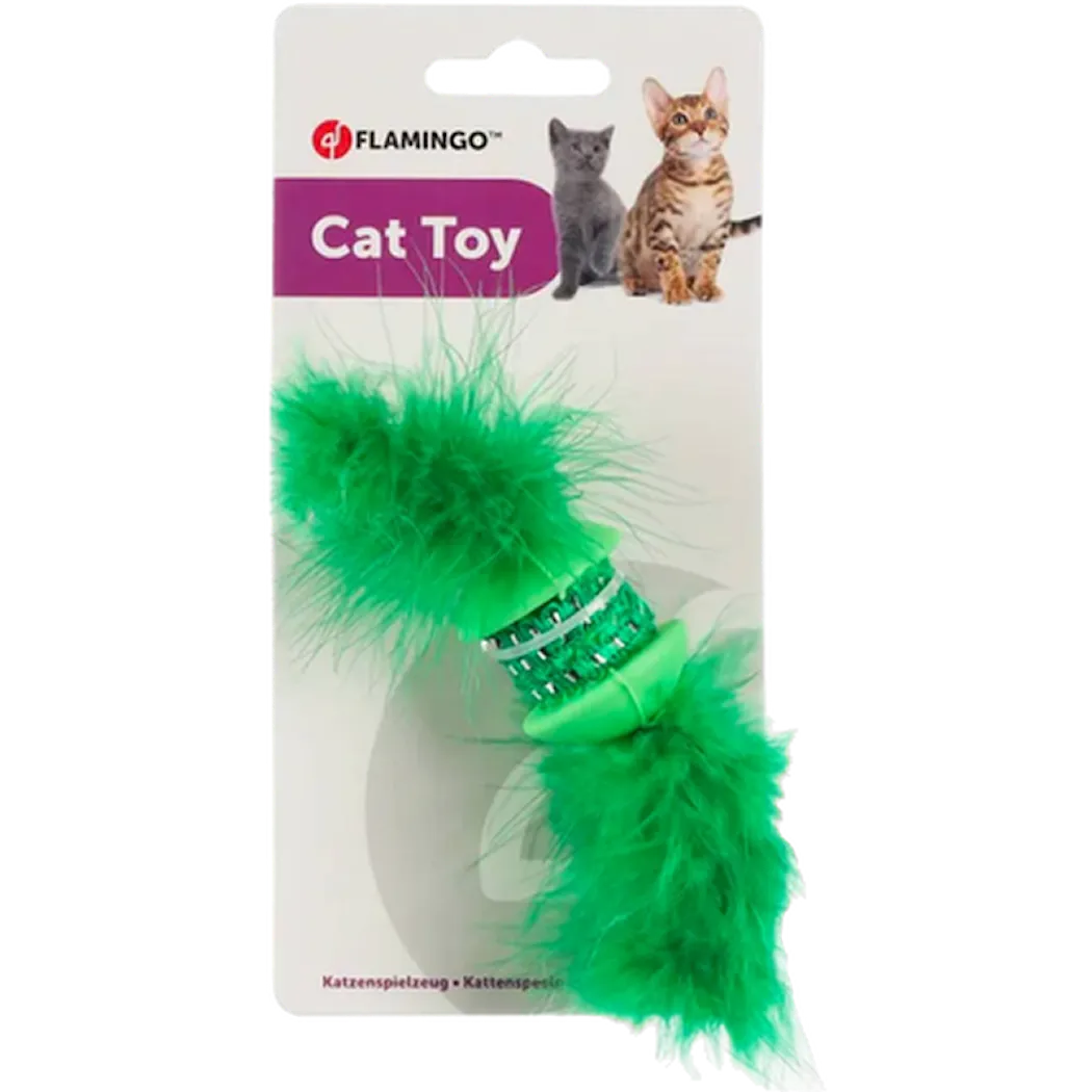 Cat Toy Howi Role Feathers Mix 17 cm