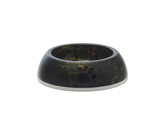 Savic - Delice 2 Marble 0,6 L - Marble black gold 20,5x20,5x6,5 cm - Katt - ZOO.se