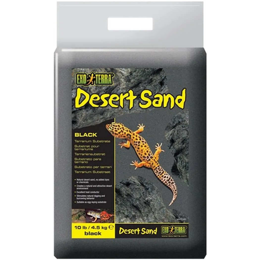 Exoterra Desert Sand Black 4,5 kg - Terrarium Substrate