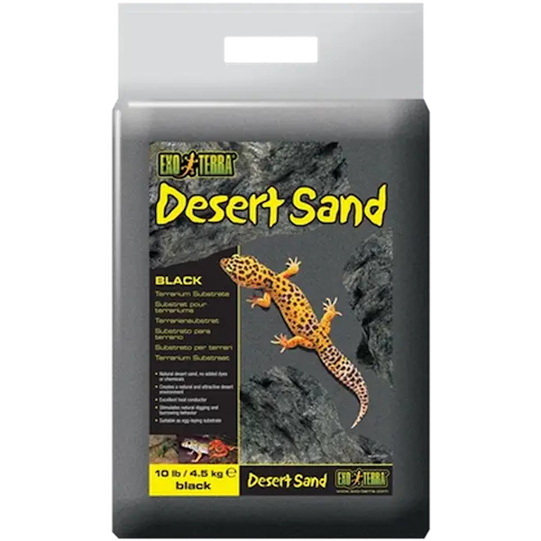 Desert Sand Black 4,5 kg - Terrarium Substrate