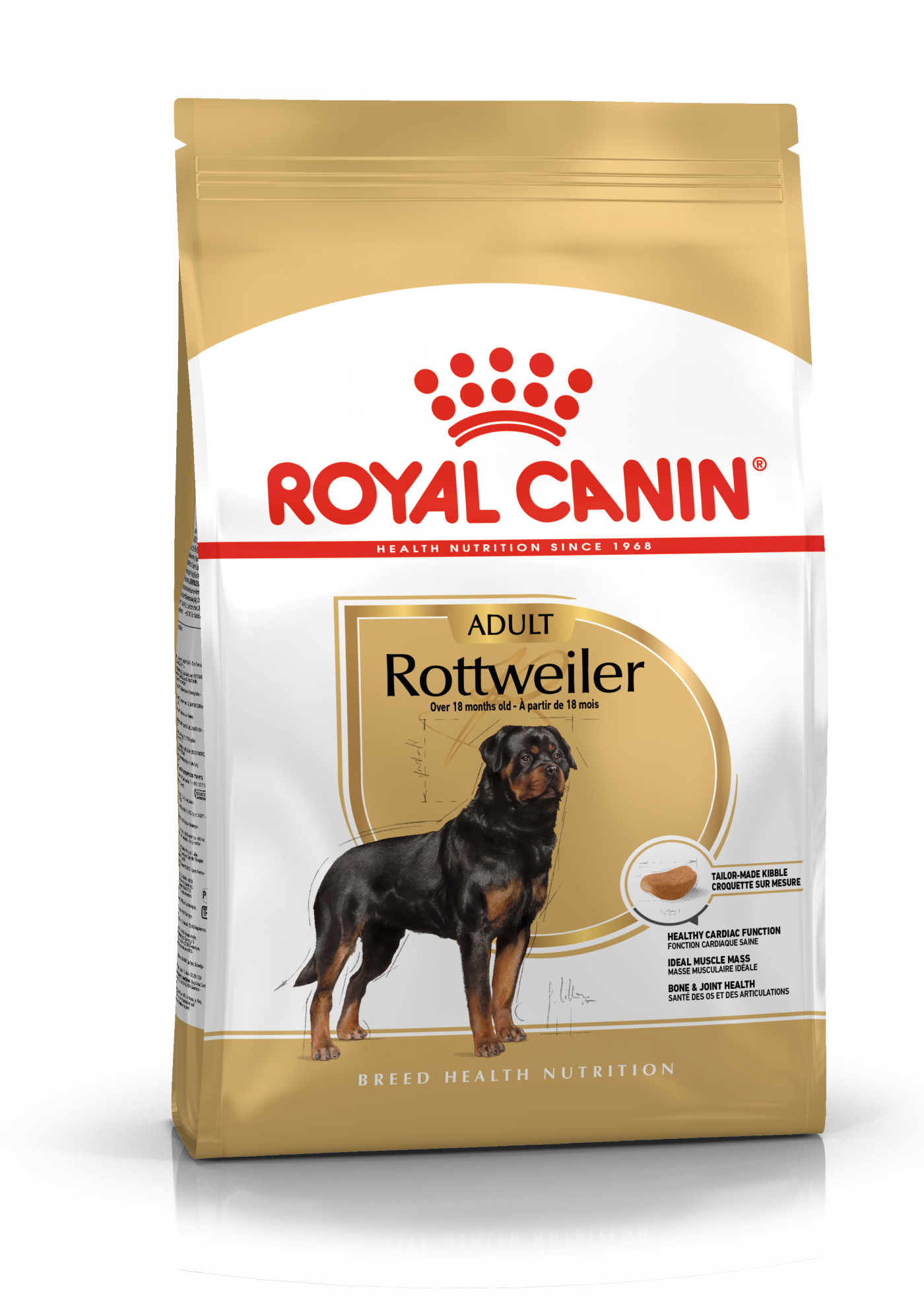 Rottweiler Adult Torrfoder för hund 12 kg - Hund - Hundmat & hundfoder - Torrfoder för hund - Royal Canin - ZOO.se