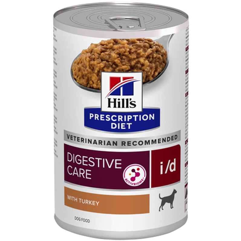 Hill's Prescription Diet Dog - i/d Digestive Care Kalkkuna Purkki - Märkä koiranruoka 360 g - Koirat - Koiranruoka - Erikoisruoka