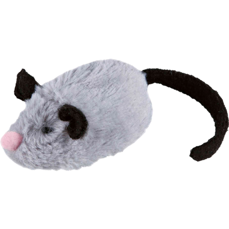 ActiveMouse Plush Hunting Instinct Gray 8 cm
