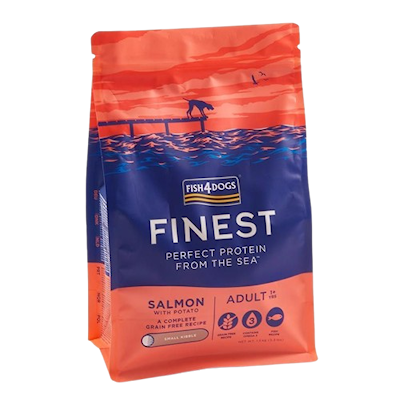 Preview of Fish4Dogs Adult Finest med lax Små bitar 1,5 kg