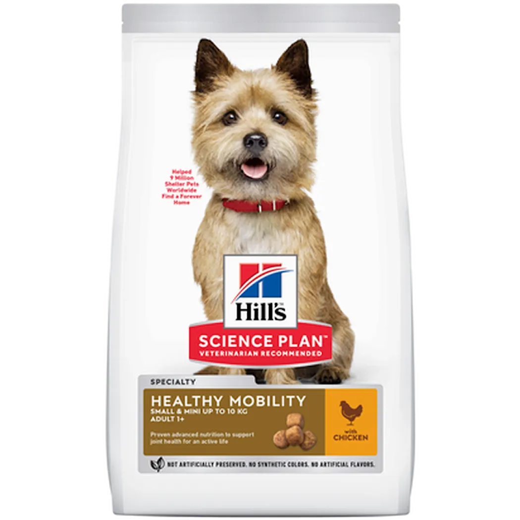 Adult Healthy Mobility Small & Miniature Chicken - Dry Dog Food 1,5 kg
