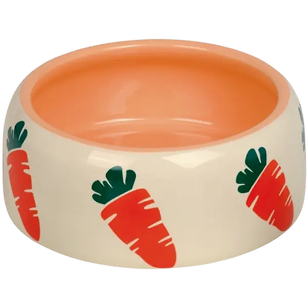 Rodent Ceramic Bowl Carrot 125 ml