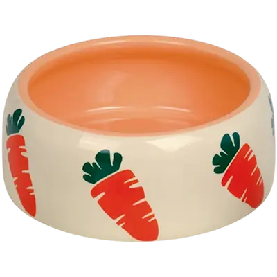 Rodent Ceramic Bowl Carrot