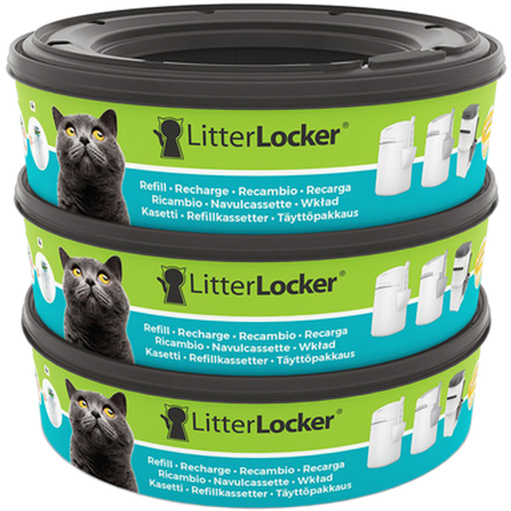 LitterLocker - Refill - Påfyllingskassetter 1-pakning - Katt - Kattedo & kattetoalett - Toalett-tilbehør & kattespader - ZOO.no
