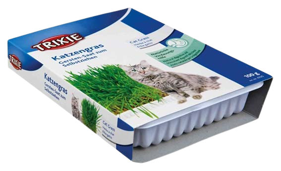 Trixie - Kattgräs med odlingslåda 100 g - Katt - Kattgodis & Kattgräs - ZOO.se