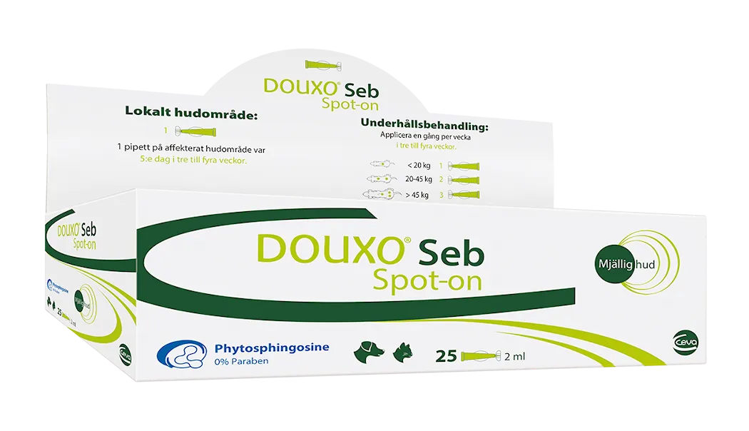 Douxo S3 S3 Seb Spot-on 25 stk x 2 ml