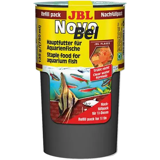 NovoBel Refill Main Food for All Aquarium Fish Yellow 750 ml