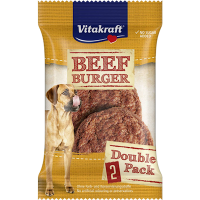 Preview of Vitakraft Dog Beef - Burger 2 - pack