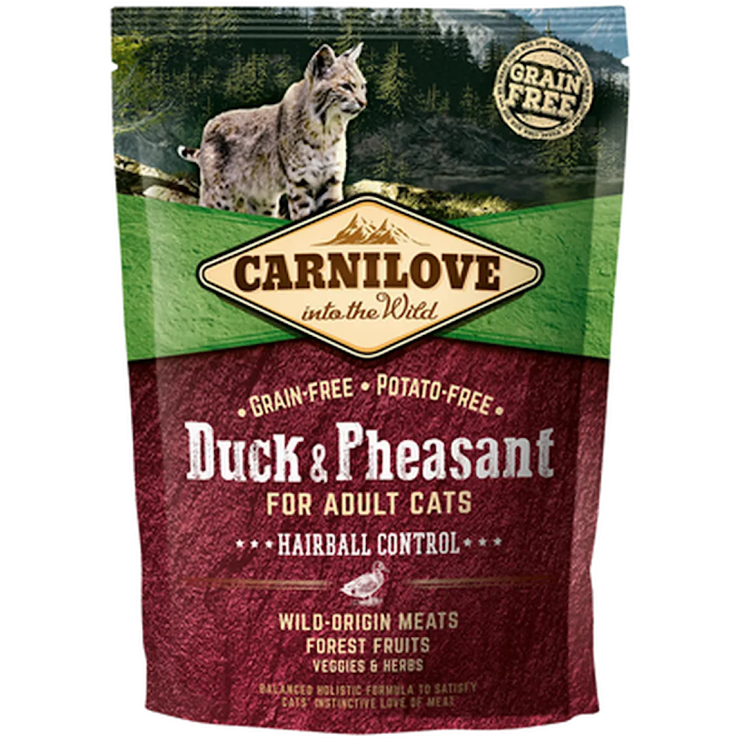 Carnilove Cat Duck & Pheasant Hairball Controll