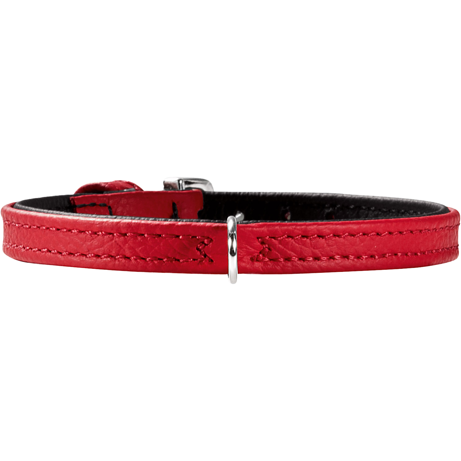 Dog Collar Tiny Petit Red XXS-XS 27 - Neck 20-24cm - Hund - Halsband, Koppel & Sele för hund - Hundhalsband - Hunter - ZOO.se