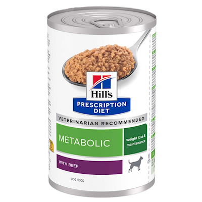 Preview of Hill'S Prescription Diet Dog Metabolic Weight Management Beef - Wet Dog Food 370 g x 12 st