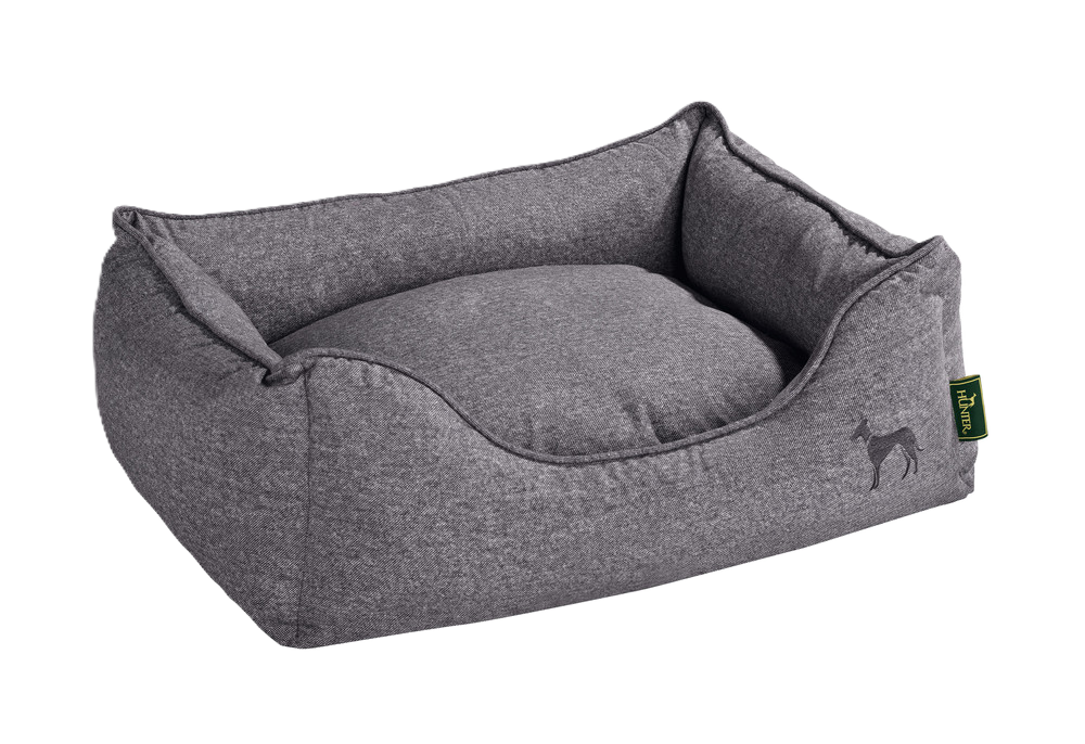Sofa Boston Microfiber Grey 100x70 cm