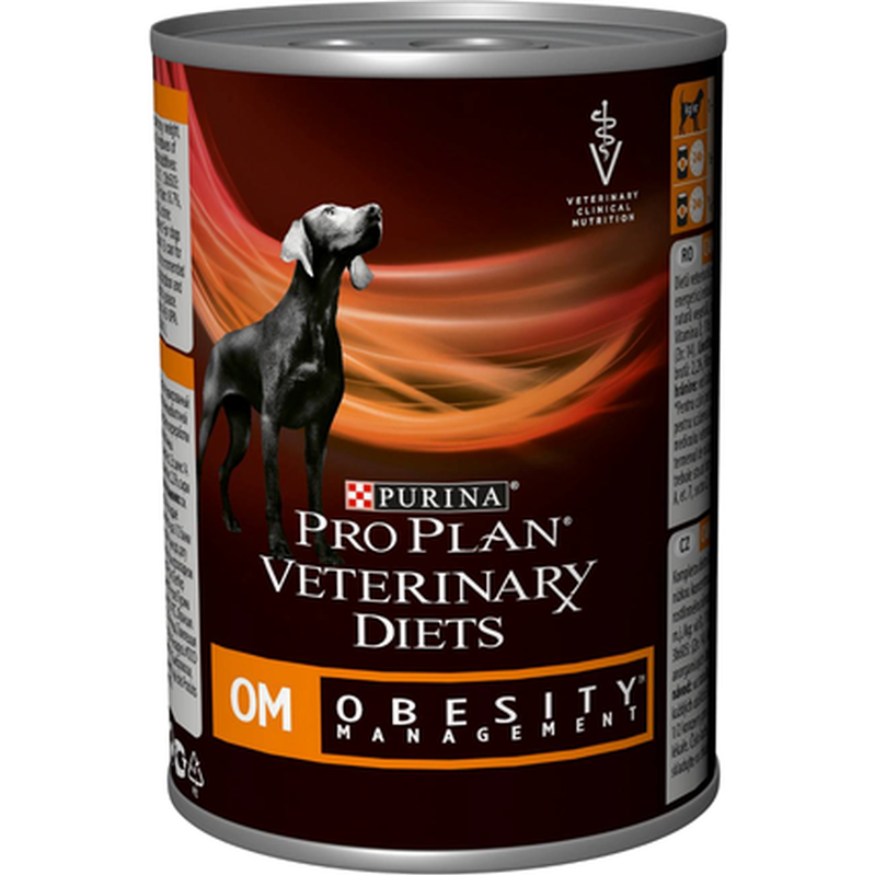 PVD Canine OM Obesity Management Mousse 400 g x 12 stk. - Hund - Hundefôr & hundemat - Veterinærfôr for hund, Veterinærfôr for hunder - Purina Pro Plan Veterinary Diets