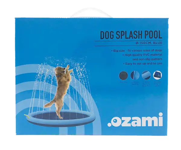 Dog Splash Pool Blå
