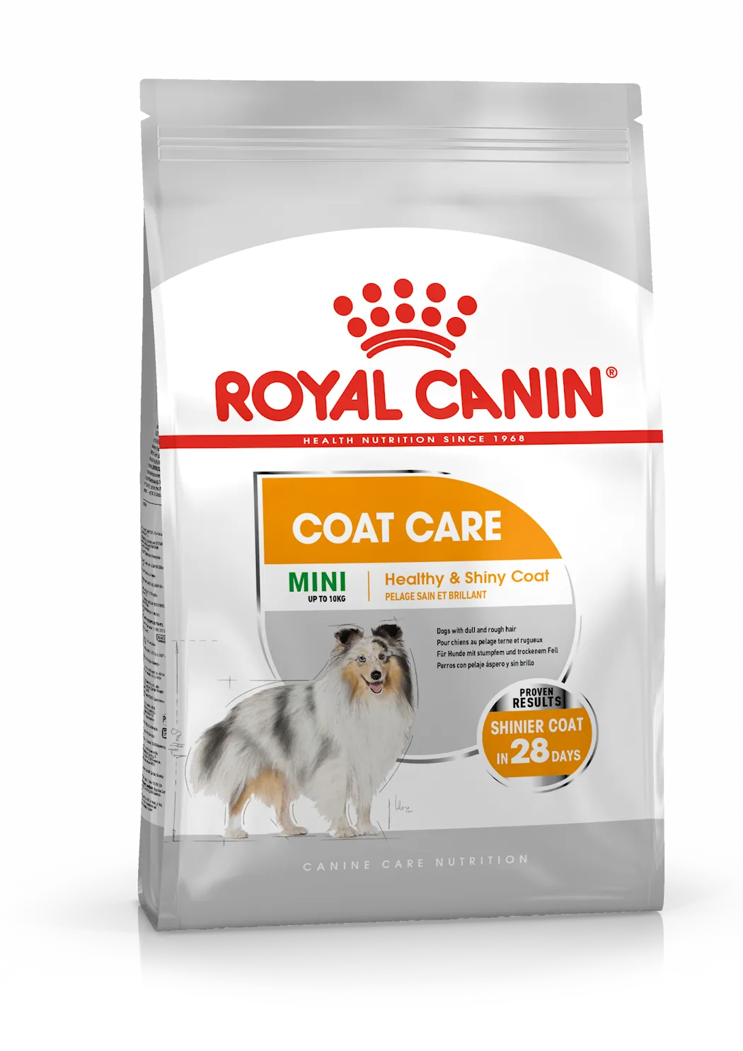 Coat Care Adult Mini Torrfoder för hund