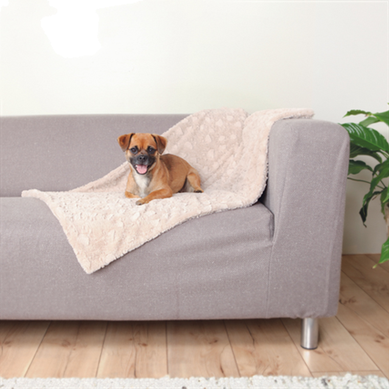 Cosy Blanket Beige 70 x 50 cm - Hund - Hundbäddar & Dynor - Hundfiltar, Hundfällar & Hundplädar - Trixie - ZOO.se