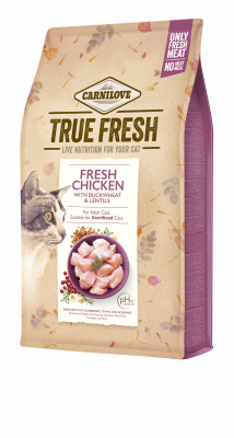 Carnilove - True Fresh Cat Chicken 1,8 kg - Katt - Kattfoder & kattmat - Torrfoder till katt - ZOO.se
