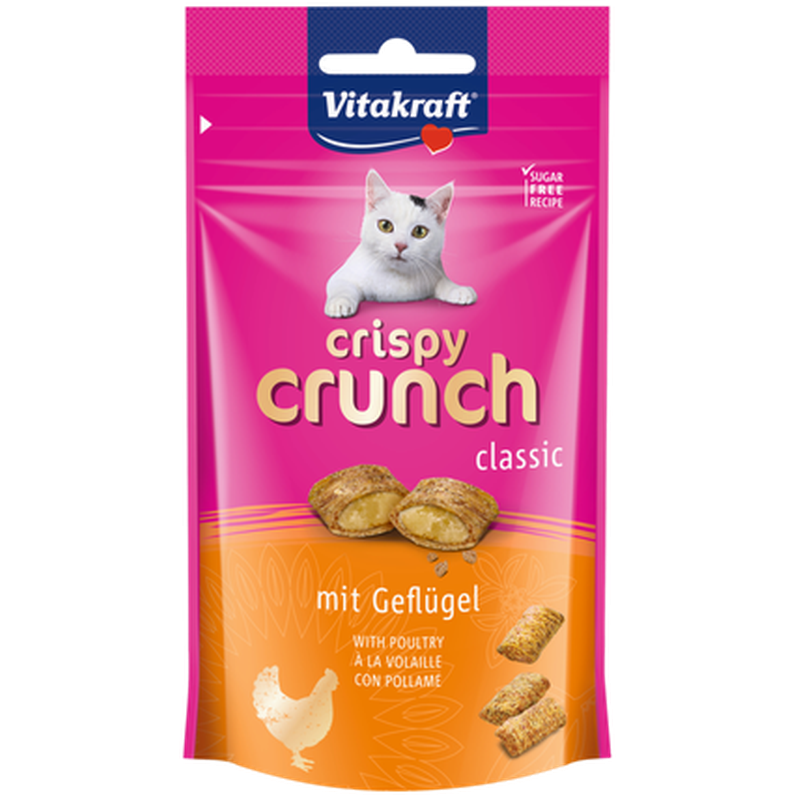 Crispy Crunch Fågel 60 g x 8st