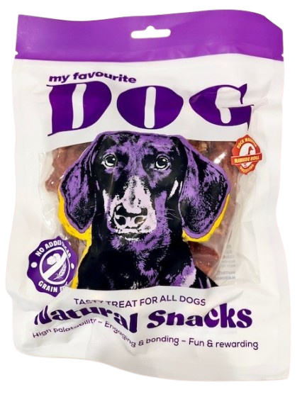 My favourite DOG - Duck Wrapped Rawhide With Duck Filling 12 cm, 6-pack, 360g - Hund - ZOO.se