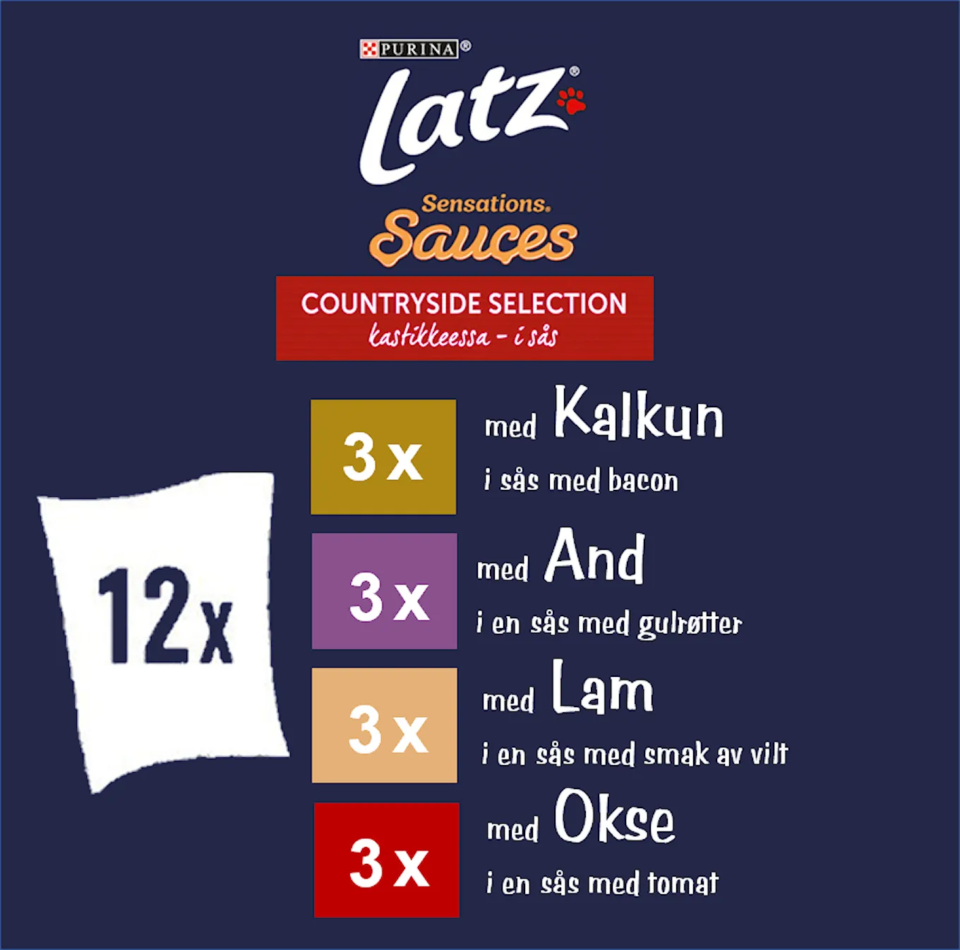 3 NO Latz Sensations Sauces Countryside Selection.