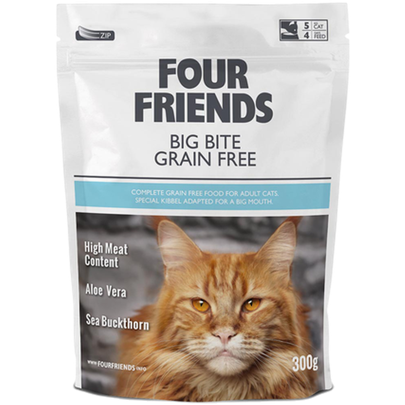 Cat Big Bite Grain Free 6 kg - Katt - Kattfoder & kattmat - Torrfoder till katt - FourFriends - ZOO.se